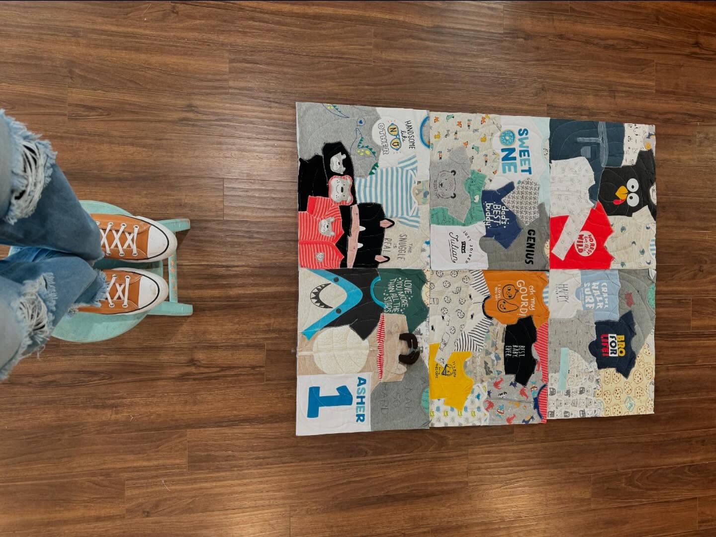 Custom memory quilt 7