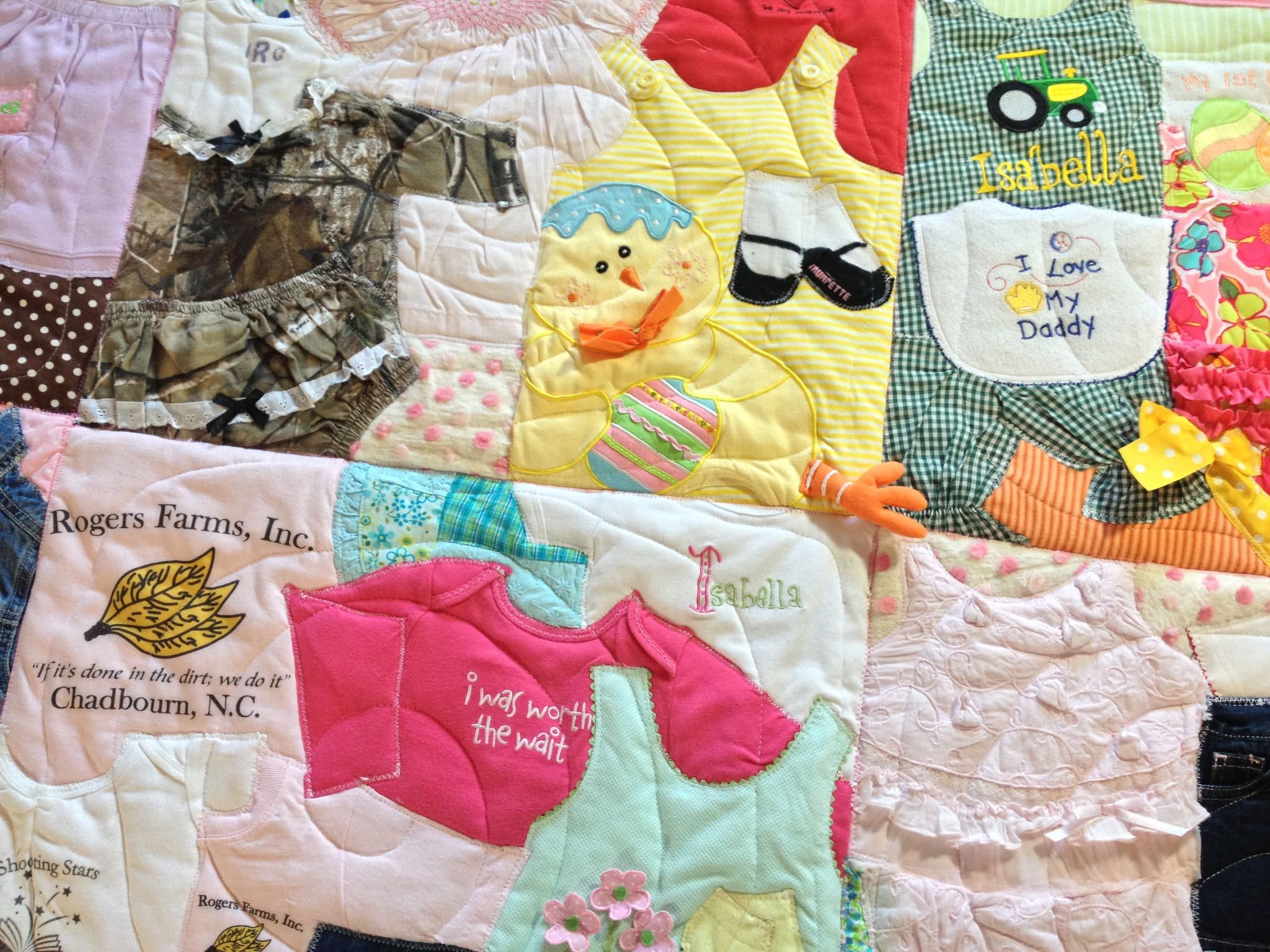 Custom memory quilt 9